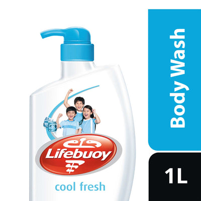 Lifebuoy Cool Fresh with Menthol Antibacterial Body Wash 950ml
