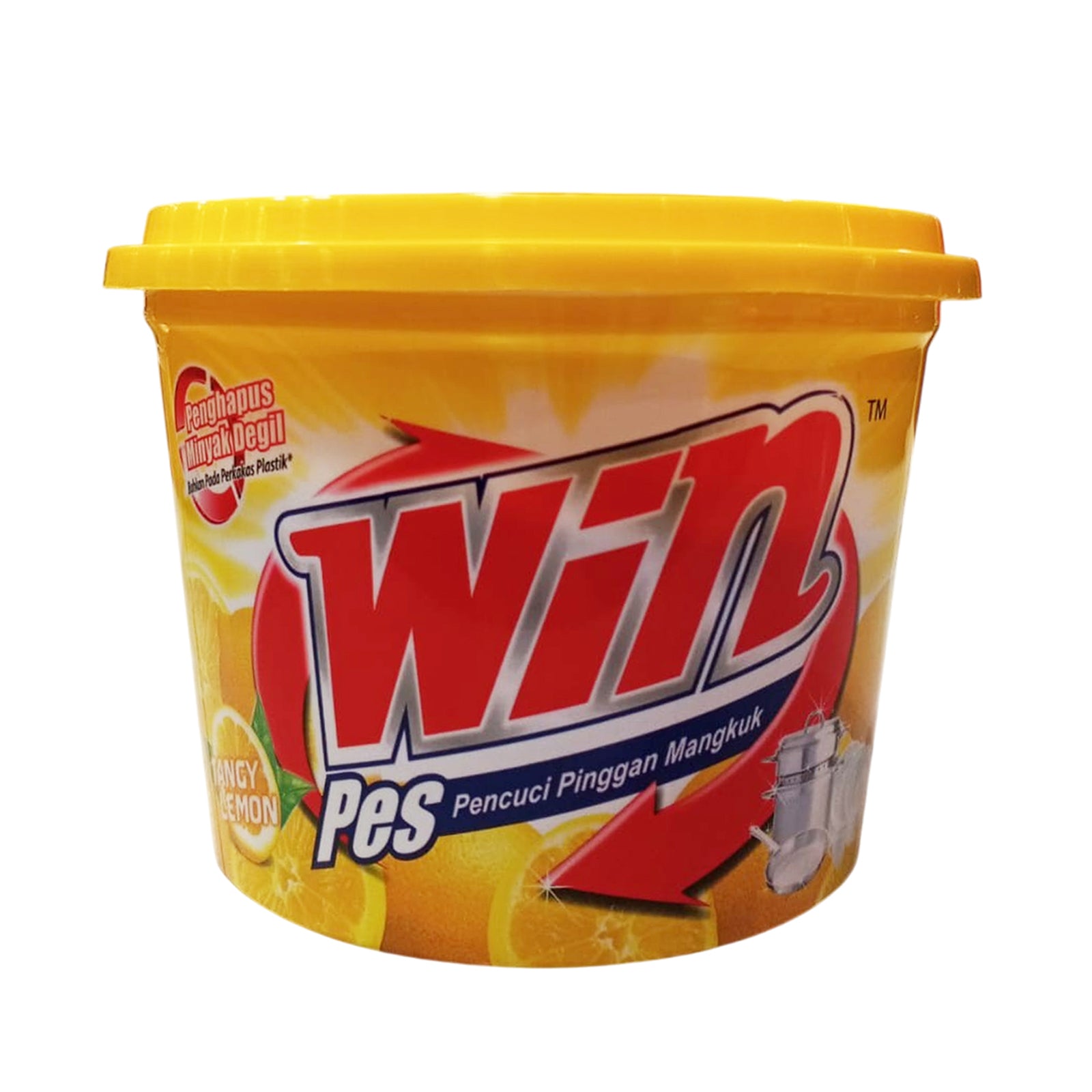 Win Tangy Lemon Dishwash Paste 800g