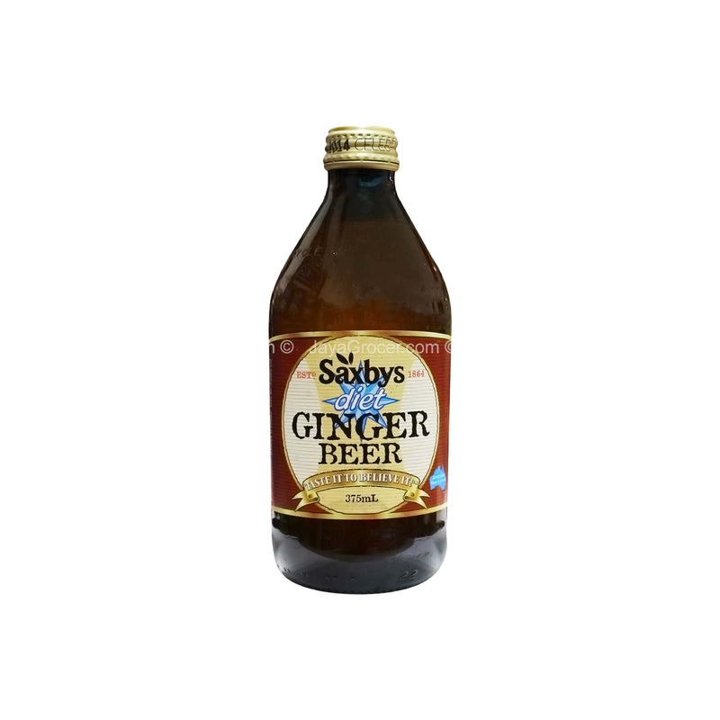 Saxbys Diet Ginger Beer Soft Drink 375ml