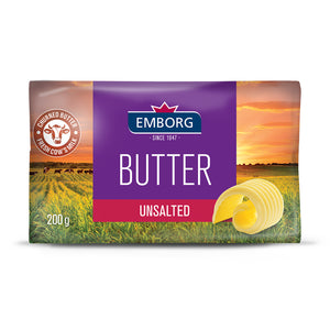 Emborg Unsalted Butter 200g