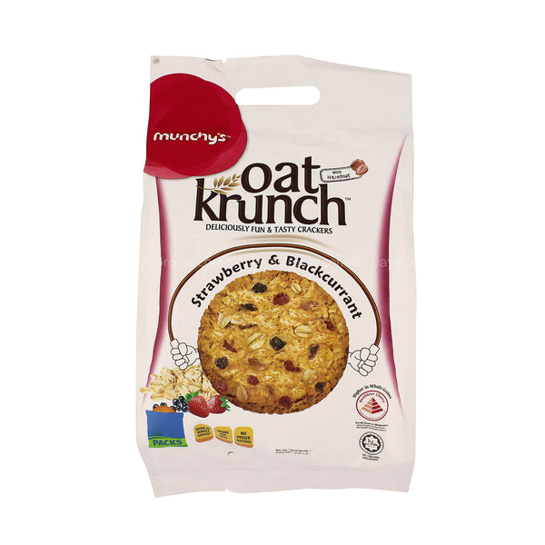 Munchys Oat Krunch Strawberry and Blackcurrant Biscuit 390g (highest price)