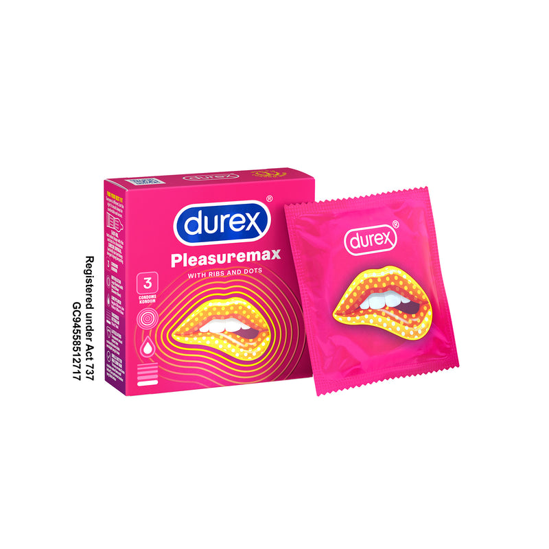 Durex Pleasuremax 3pcs/pack