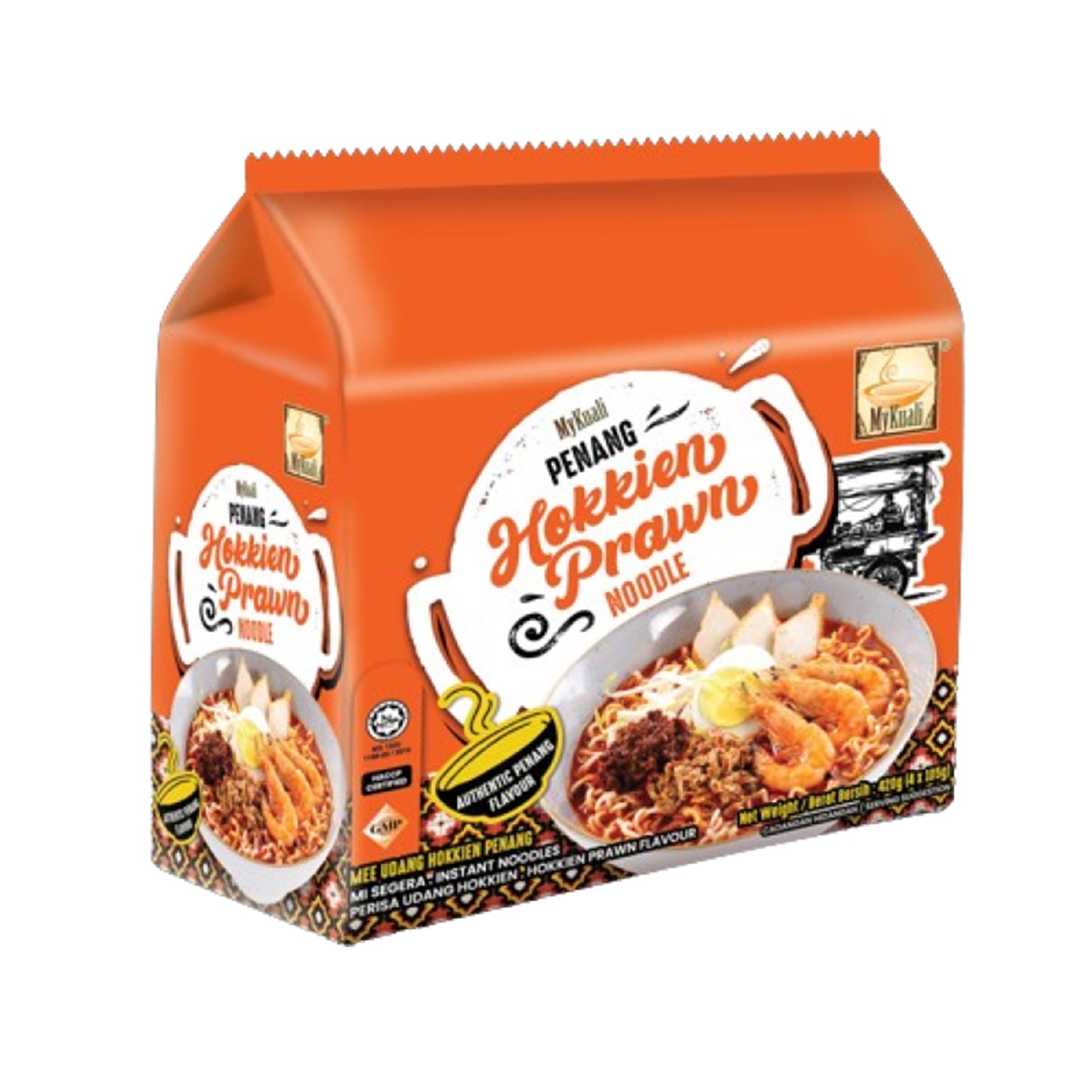 Mykuali Penang Hokkien Prawn 105g x 4
