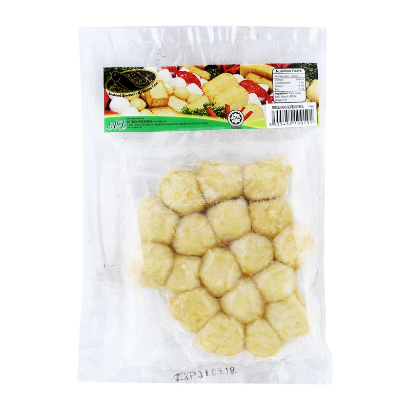 AD Fried Fish Ball/Bebola Ikan Goreng (Small/Kecil) 170g