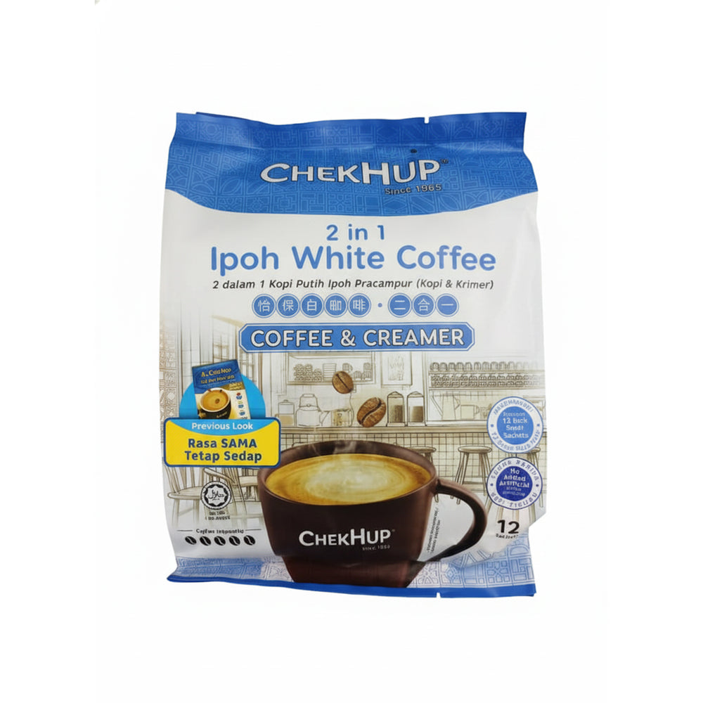 Chek Hup 2-in-1 Instant White Coffee 27g x 12