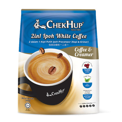 Chek Hup 2-in-1 Instant White Coffee 27g x 12