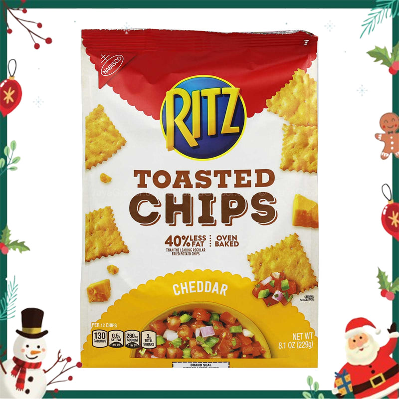 Nabisco Ritz Toasted Chips Cheddar 229g