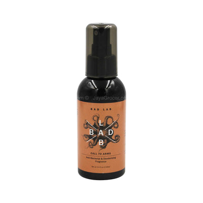 Bad Lab Call to Arms Anti-Bacterial & Deodorising Fragrance Spray 100ml