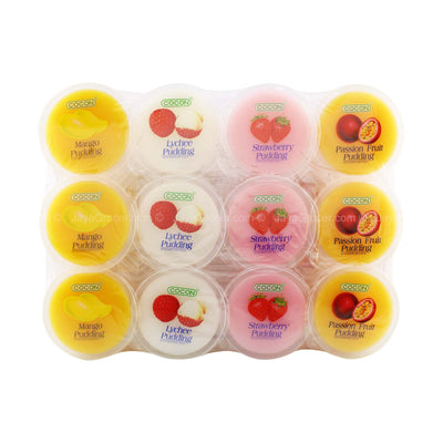Cocon Nata Decoco Pudding Asorted Flavours 80g x 12