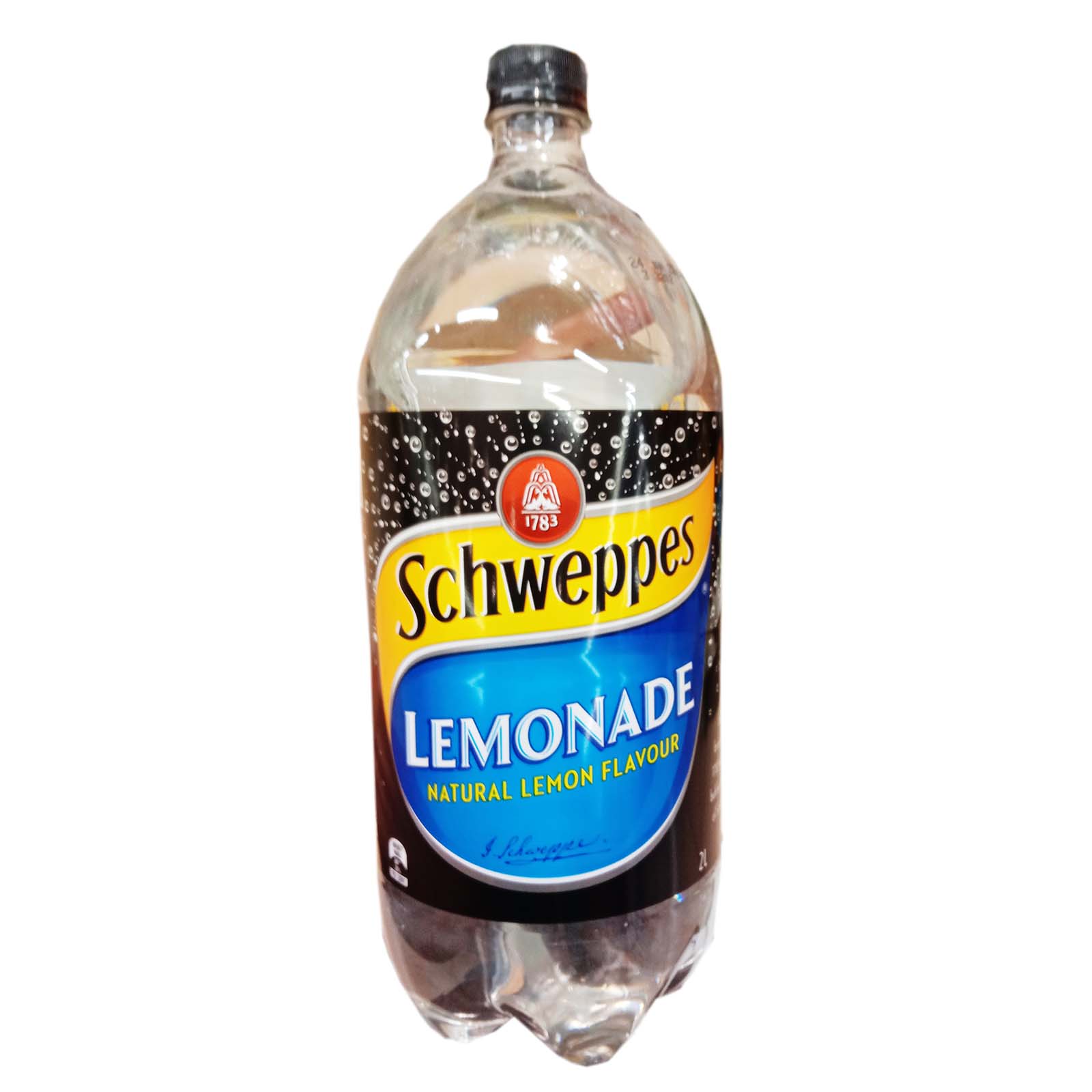 Schweppes Lemonade Sparkling Lemon Flavour Soft Drink 2L