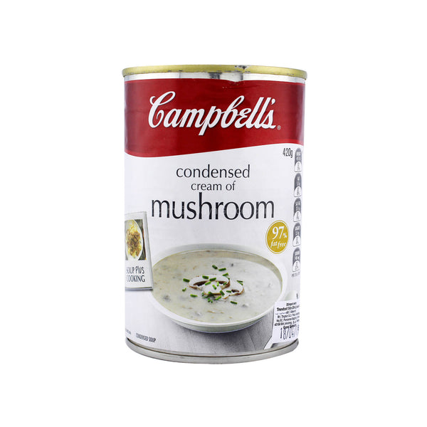 Campbells Australia Cream of Mushroom Condensed Soup 420g (highest price)