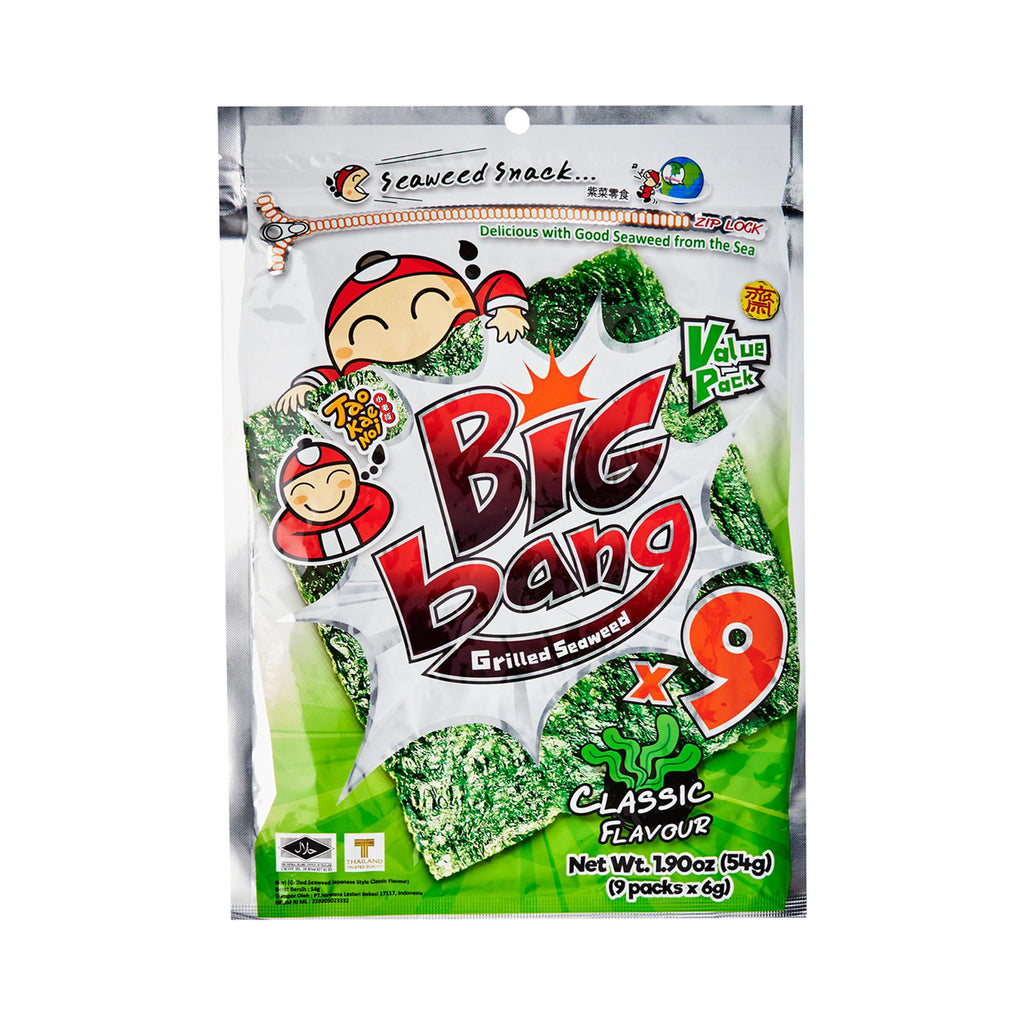 Tao Kae Noi Big Bang Classic Flavour Grilled Seaweed 50g