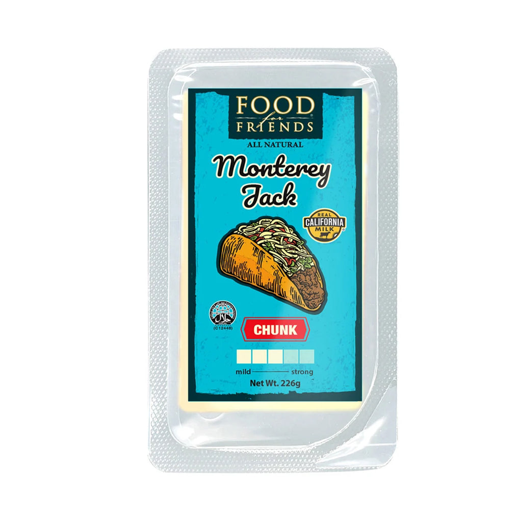 Food for Friends Monterey Jack Chunk 226g