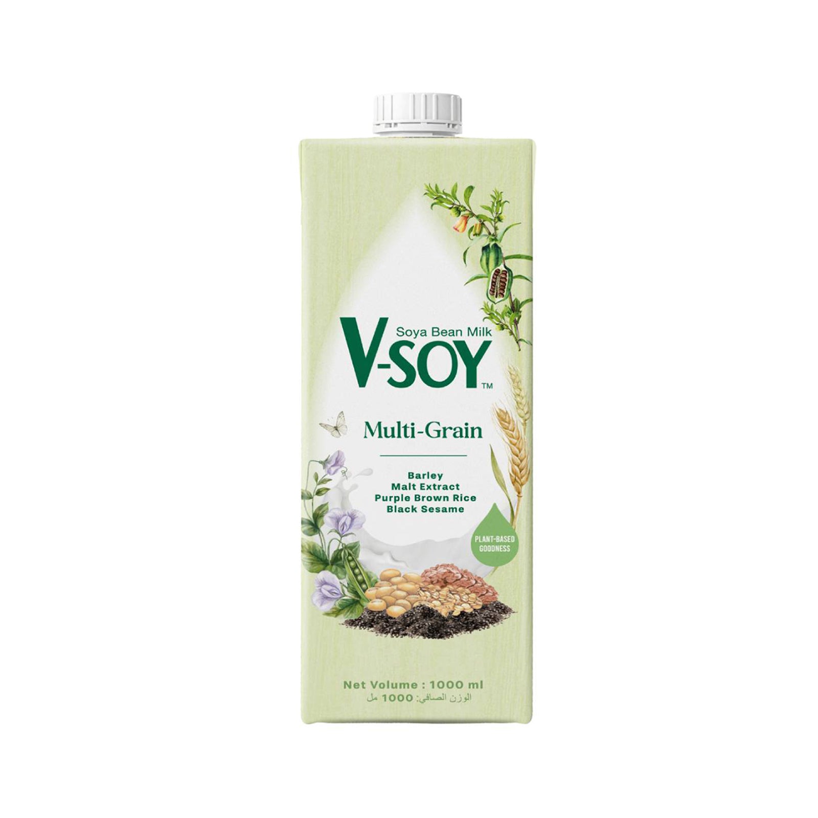 V-Soy Multi-Grain Soya Bean Milk 1L