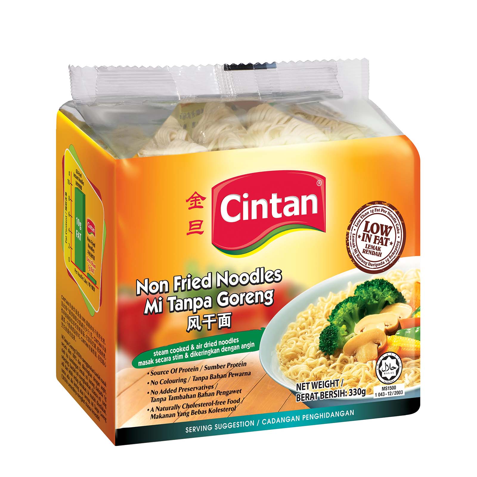 Cintan Non-Fried Noodles 330g
