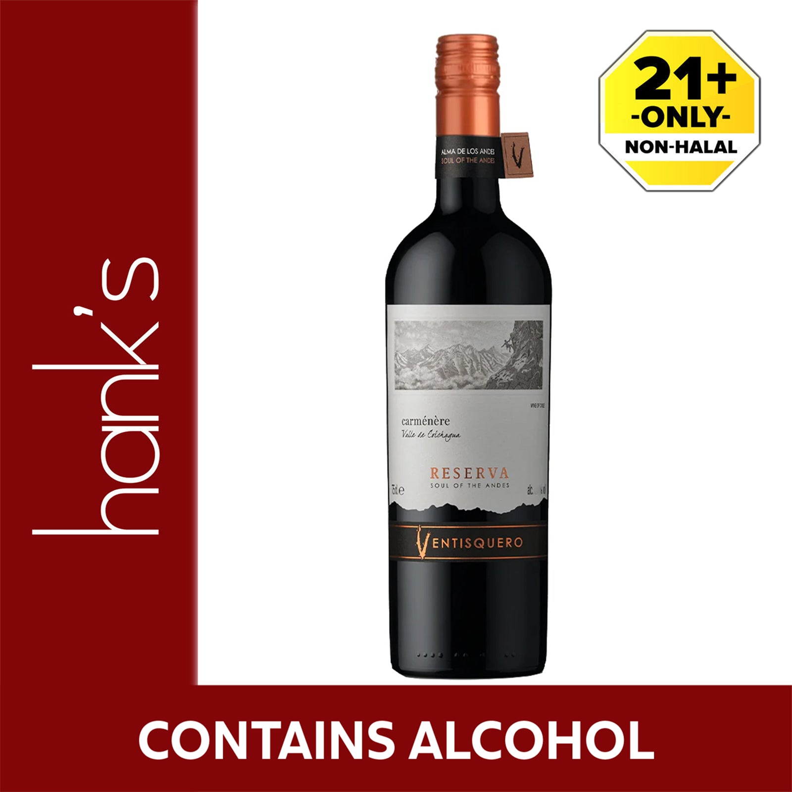 Ventisquero Reserva Carmenere Wine 750ml