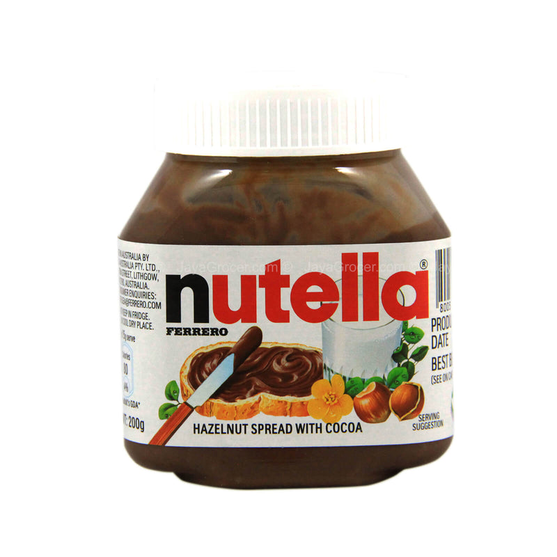 Ferrero Nutella Hazelnut Spread with Cocoa 200g