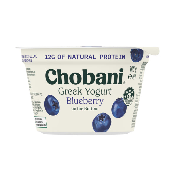 Chobani Blueberry Yogurt 160g (highest price)