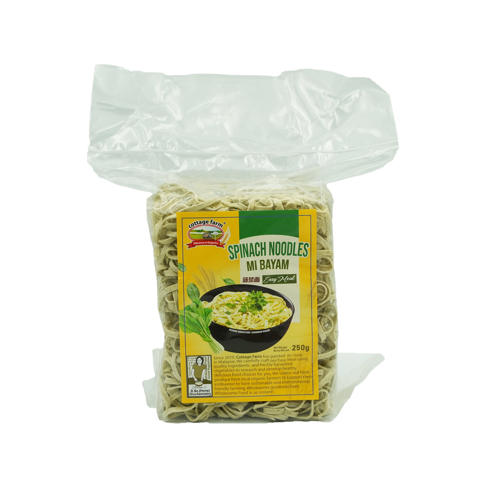 Cottage Farm Spinach Noodle 250g
