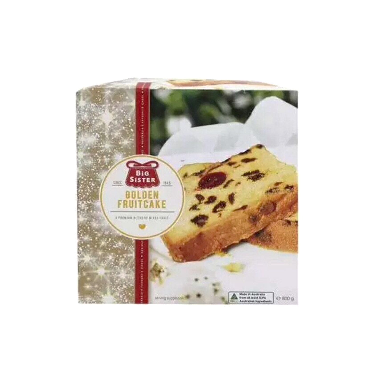 Big Sister Christmas Golden Fruit Cake 800g
