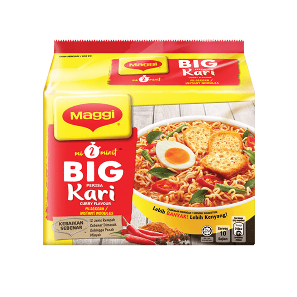 Maggi Big Curry Flavour Instant Noodle 101g x 5