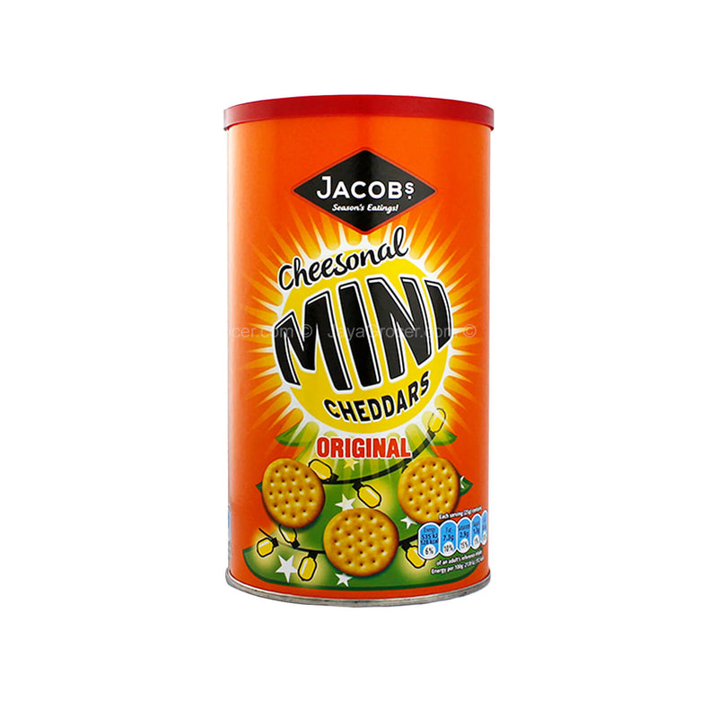 Jacobs's Mini Cheddars Christmas Caddy 260g