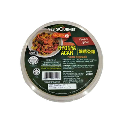 Yes Gourmet Nyonya Acar 250g