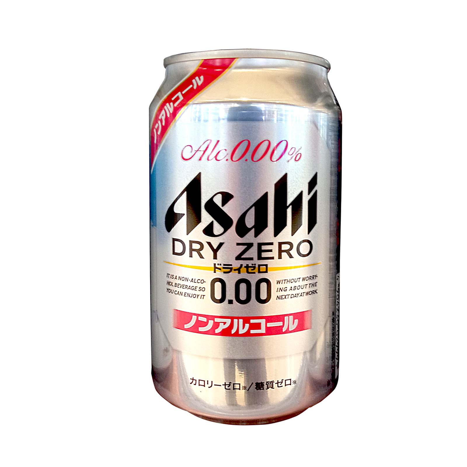 Asahi Dry Zero Non Alcohol Beer 350ml