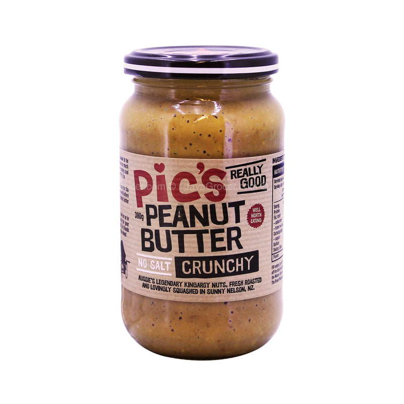 Pics Crunchy Peanut Butter Spread (No Added Salt) 380g