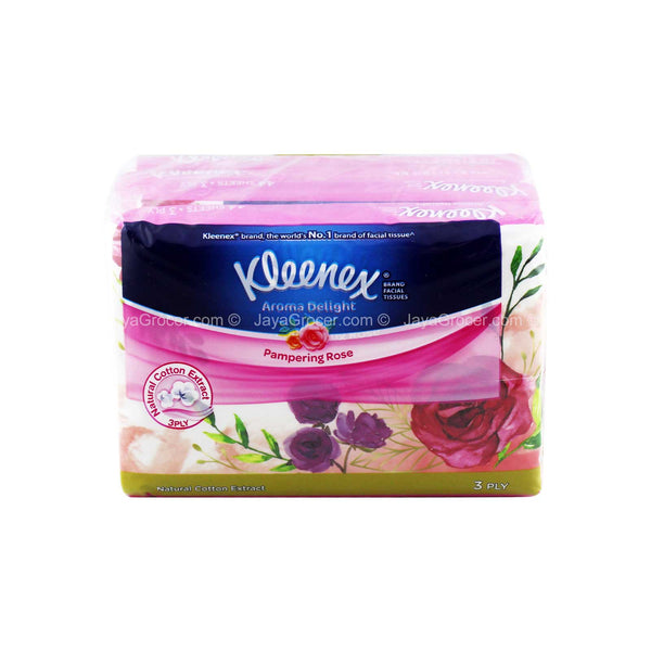 Kleenex Rose Scented Soft Pack 44sheets x 4 (highest price)