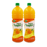 Twister Sealed Twin Pack Orange 1.5L x 2