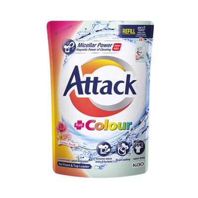 Attack Colour Detergent Liquid Refill 1.4kg