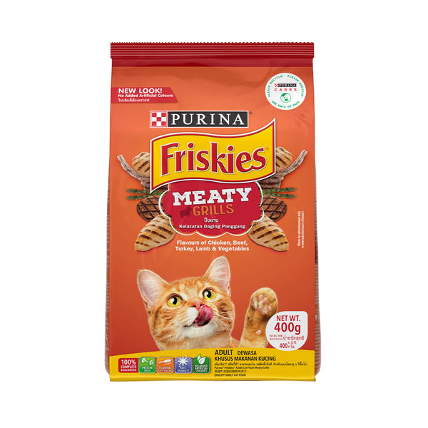 Friskies Adult Meaty Grill Dry Cat Food 2.5kg
