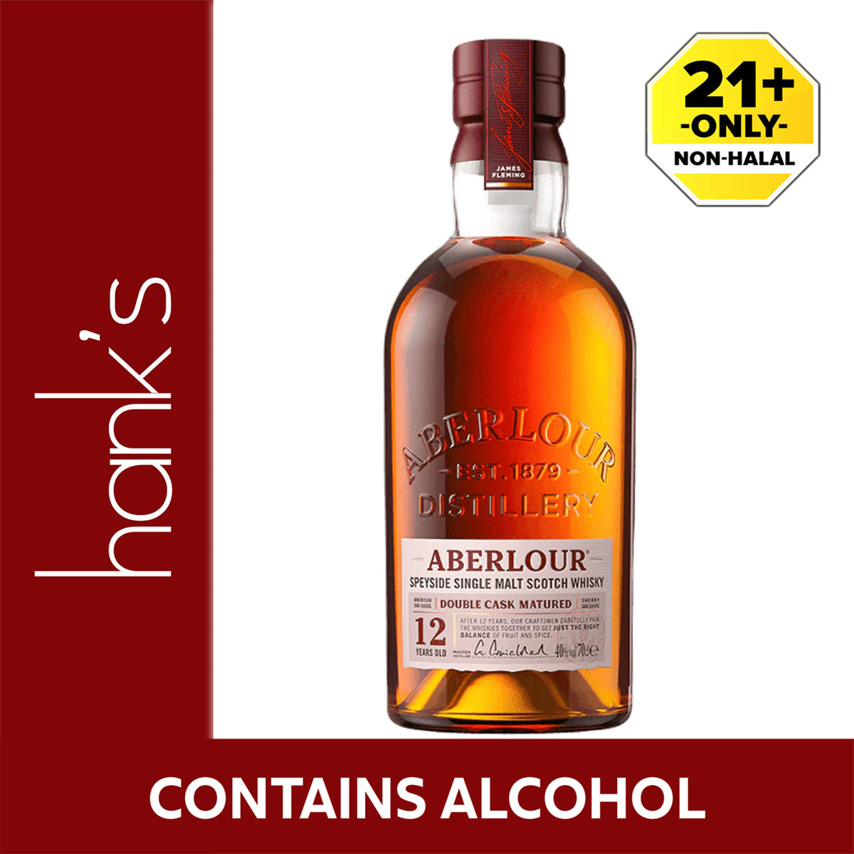 Aberlour High Single Malt Scotch Whisky (12 Years Old) 700ml