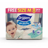 Drypers Wee Wee Dry S Size Mega Pack 80pcs/pack