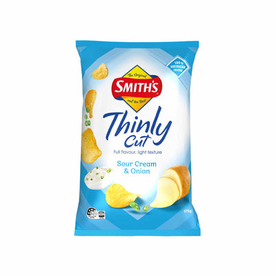 Smiths Potato Sour Cream and Onion 175g