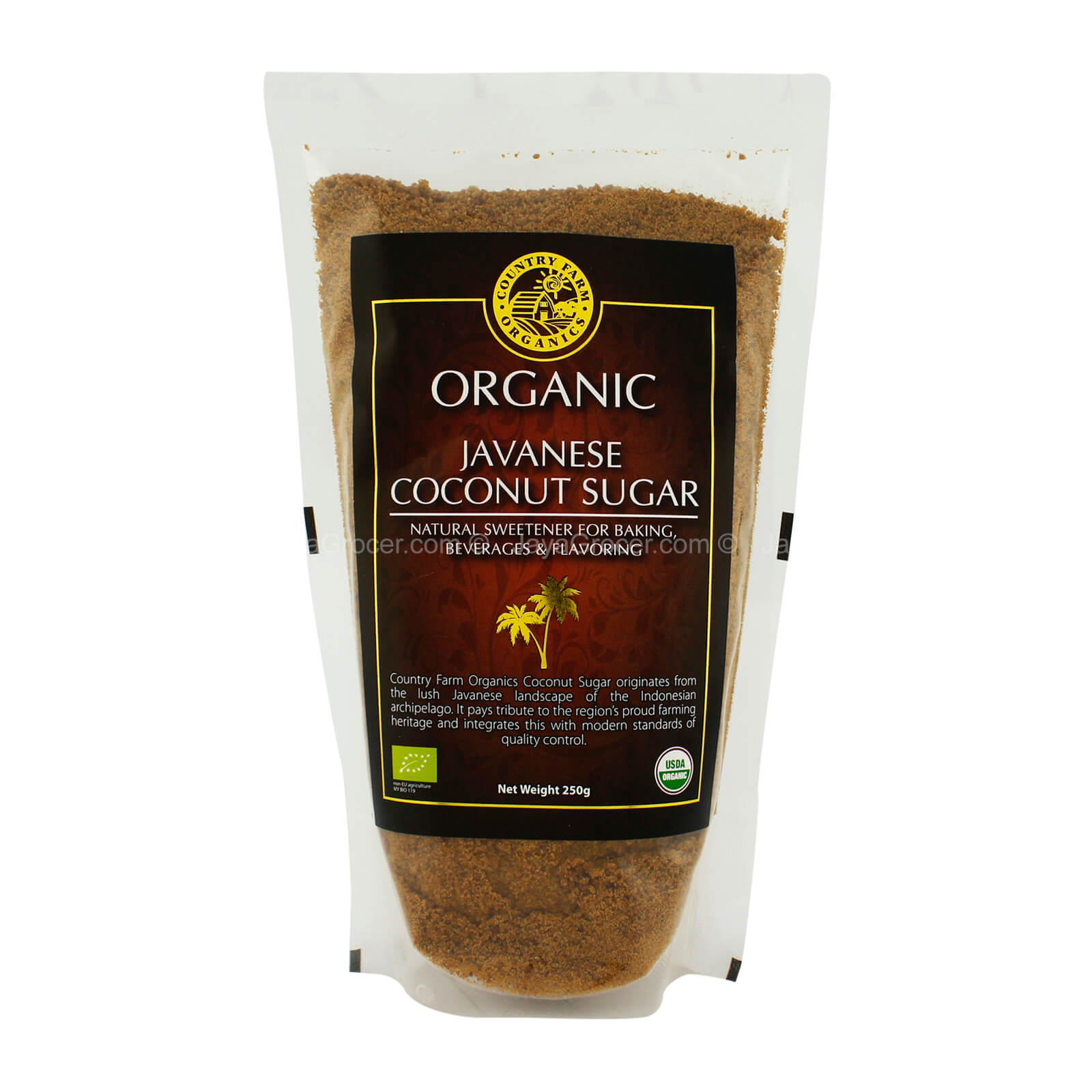 Country Farm Organic Javanese Coconut Sugar 250g