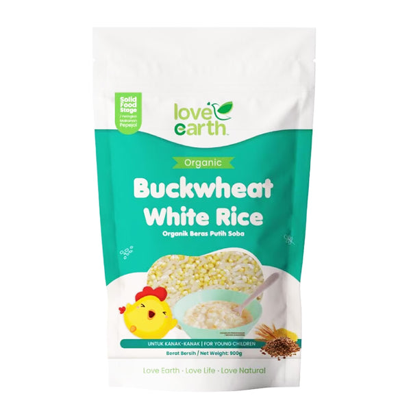 Love Earth Organic Baby Rice Buckwheat 900g