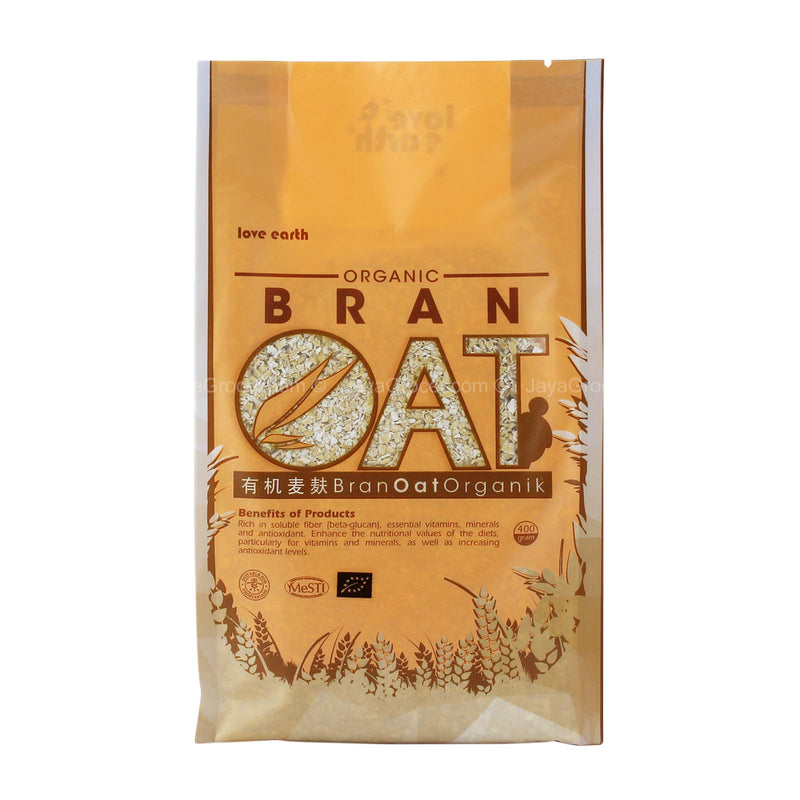 Love Earth Organic Oat Bran 400g