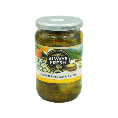 Always Fresh Bread & Butter Cucumber 700g