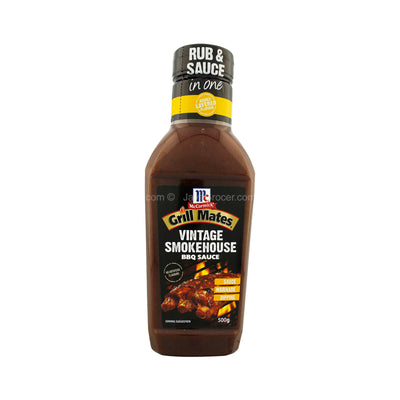 McCormick Grill Mates Vintage Smokehouse Barbecue Sauce 500g