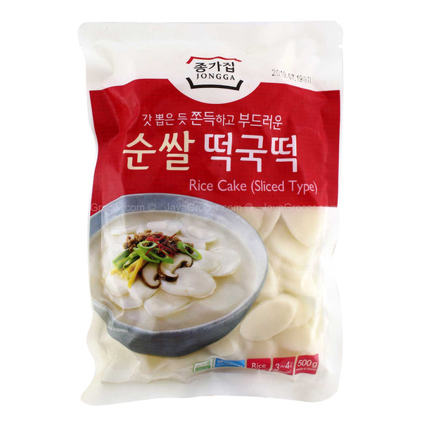 Jongga Rice Cake Slice (Slice Type) 500g (highest price)