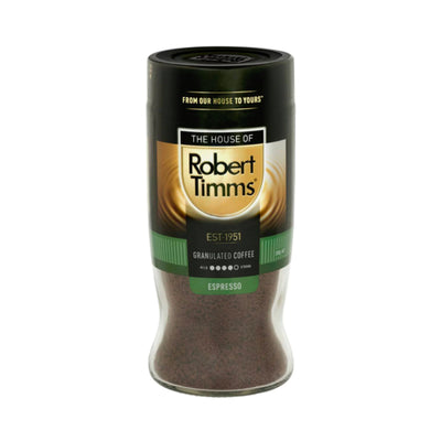 The House of Robert Timms Premium Espresso Extra Dark Roasted Granulated Coffee 200g