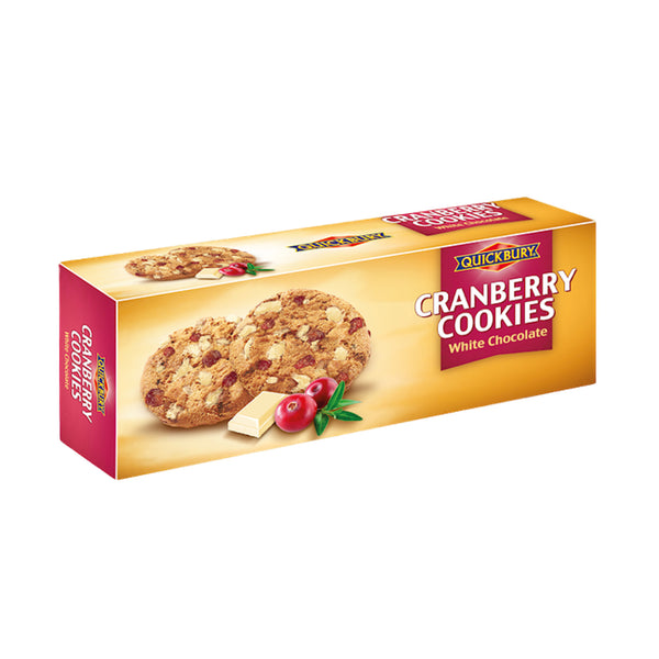 Quickbury White Chocolate Cranberry Cookies 150g (highest price)