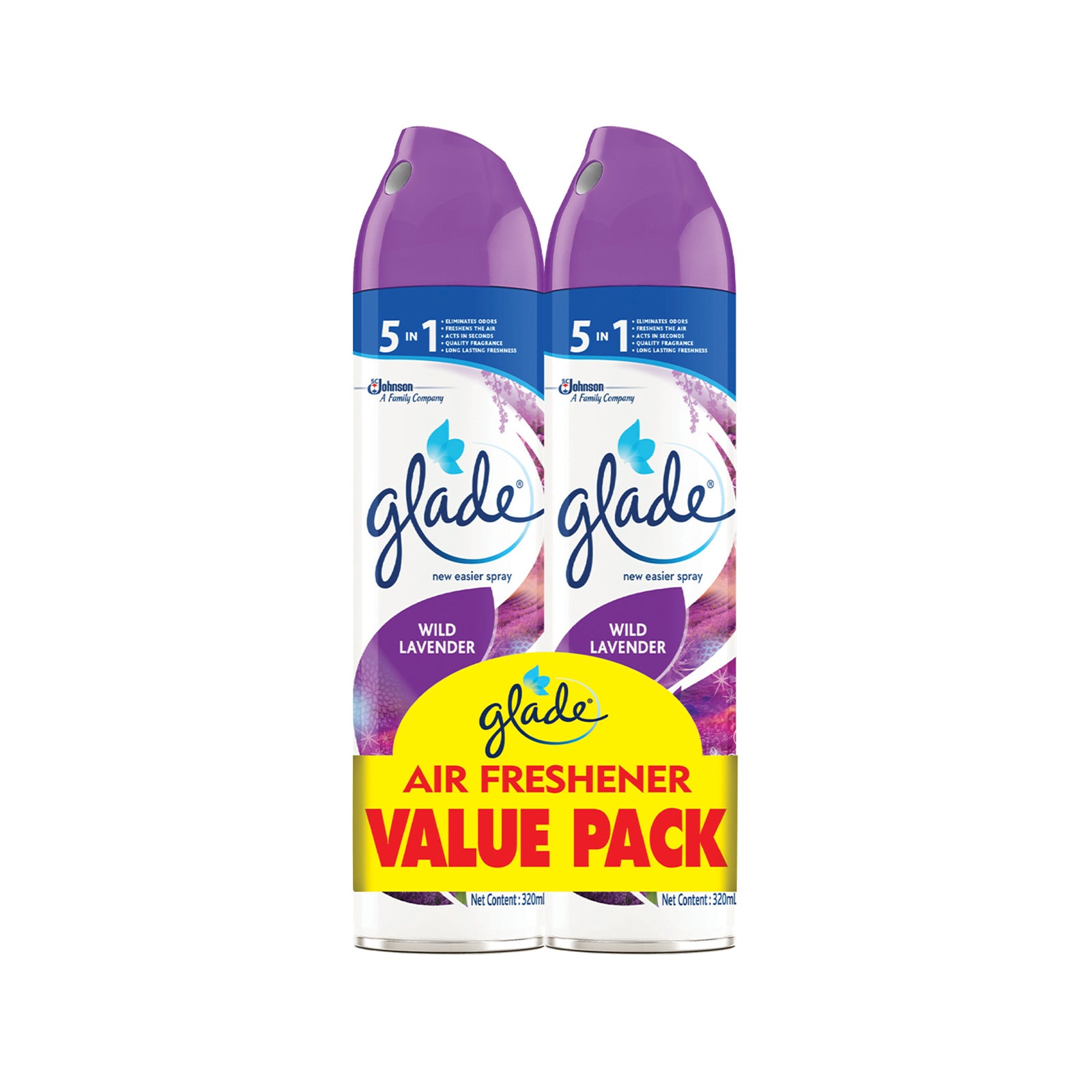 Glade Automatic Spray Wild Lavender 320ml x 2
