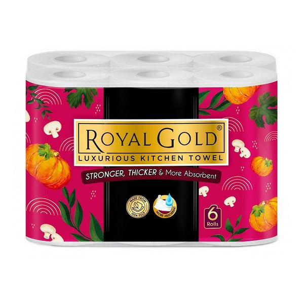 Royal Gold Luxurious Kitchen Towel 6rolls (highest price)