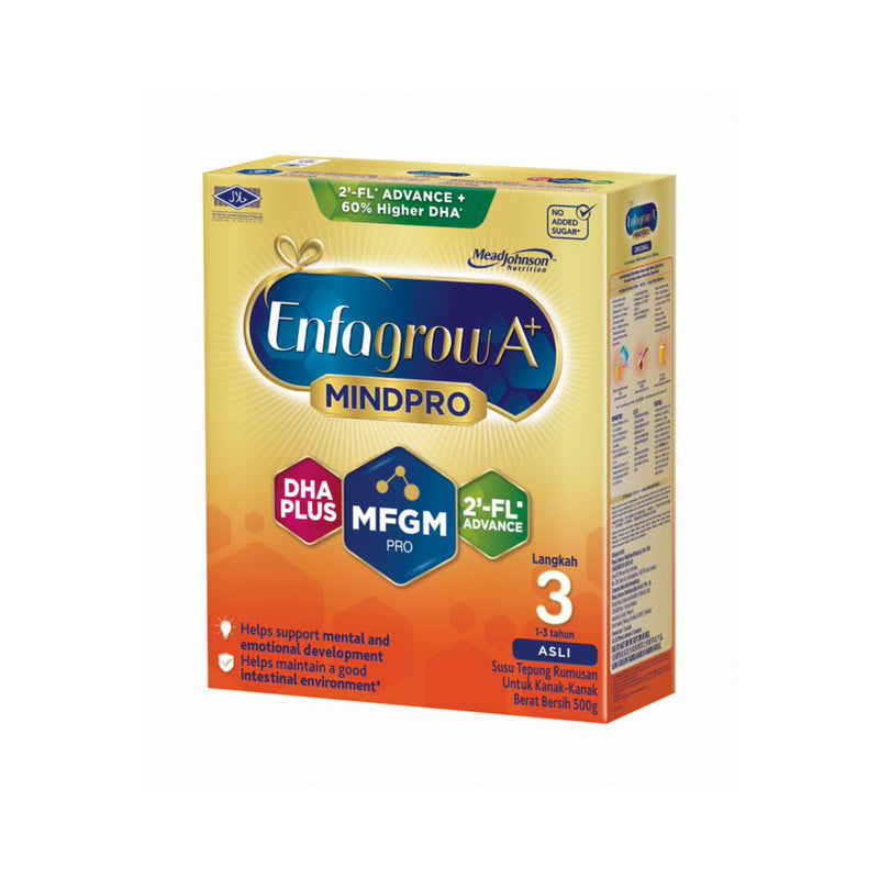 Enfagrow A+ MindPro Step 3 with MFGM Pro, DHA Pro and 2'-FL (Original) 500g