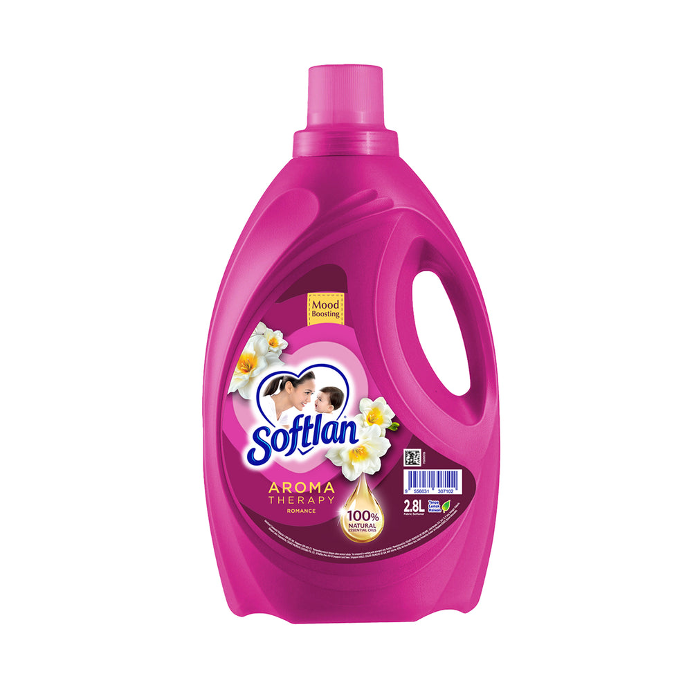 Softlan Aroma Therapy Sakura Romance Fabric Conditioner 2.8L