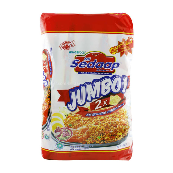 Mi Sedaap Jumbo Fried Instant Noodle Original Flavour 139g x 4 (highest price)