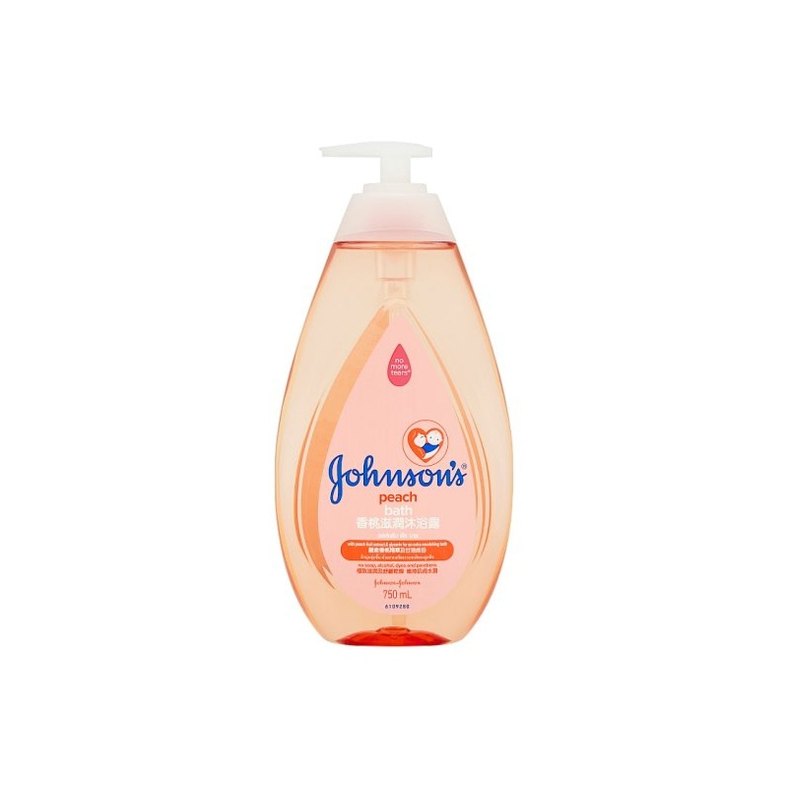 Johnsons Baby Peach Bath 750ml